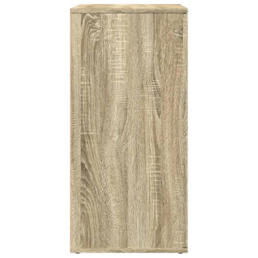 vidaXL Βοηθητικά Ντουλάπια 2 τεμ. Sonoma Δρυς 79x38x80cm Επεξ. Ξύλο