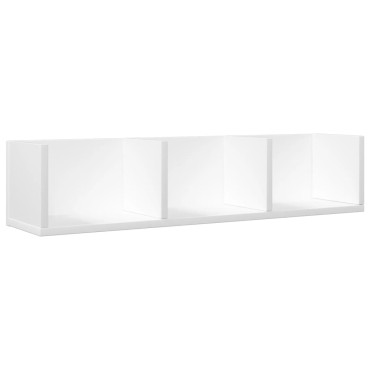 vidaXL Ντουλάπι Τοίχου Λευκό 75x18x16,5cm από Επεξεργασμένο Ξύλο 1 τεμ.