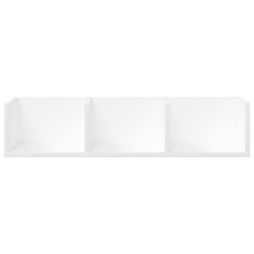 vidaXL Ντουλάπι Τοίχου Λευκό 75x18x16,5cm από Επεξεργασμένο Ξύλο 1 τεμ.