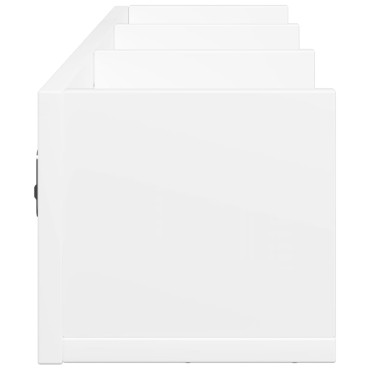 vidaXL Ντουλάπι Τοίχου Λευκό 75x18x16,5cm από Επεξεργασμένο Ξύλο 1 τεμ.
