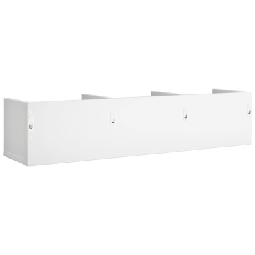 vidaXL Ντουλάπι Τοίχου Λευκό 75x18x16,5cm από Επεξεργασμένο Ξύλο 1 τεμ.