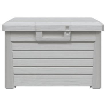 vidaXL Κουτί Μαξιλαριών Εξ Χώρου Γκρι 73x50,5x46,5cm Πολυπροπυλένιο