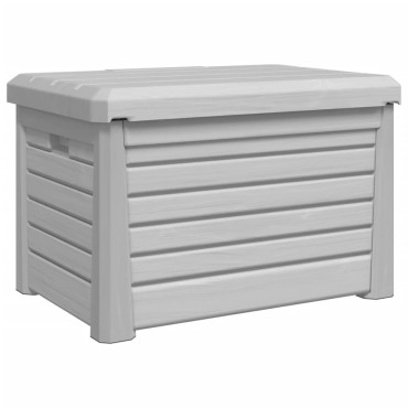 vidaXL Κουτί Μαξιλαριών Εξ Χώρου Γκρι 73x50,5x46,5cm Πολυπροπυλένιο