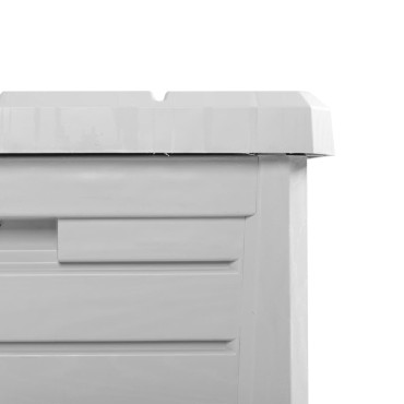 vidaXL Κουτί Μαξιλαριών Εξ Χώρου Γκρι 73x50,5x46,5cm Πολυπροπυλένιο