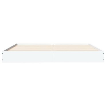 vidaXL Πλαίσιο κρεβατιού χωρίς στρώμα 160x200 εκ. Επεξεργασμένο Ξύλο