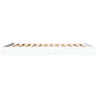 vidaXL Πλαίσιο κρεβατιού χωρίς στρώμα 160x200 εκ. Επεξεργασμένο Ξύλο