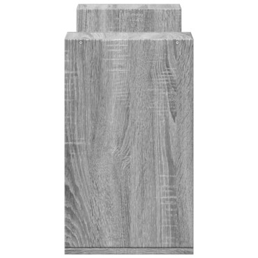 vidaXL Έπιπλα Τηλεόρασης 2 τεμ. Γκρι Sonoma 75x30x50cm Επεξ. Ξύλο