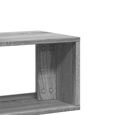 vidaXL Έπιπλα Τηλεόρασης 2 τεμ. Γκρι Sonoma 75x30x50cm Επεξ. Ξύλο