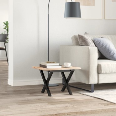 vidaXL Πόδια Τραπεζιού Σαλονιού σε Σχήμα «X» 40x40x33cm Ατσάλι 1 τεμ.