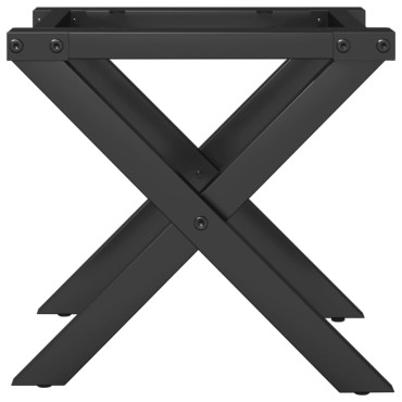 vidaXL Πόδια Τραπεζιού Σαλονιού σε Σχήμα «X» 40x40x33cm Ατσάλι 1 τεμ.