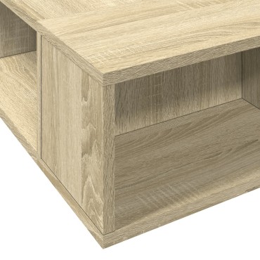 vidaXL Πλαίσιο Κρεβατιού Sonoma Δρυς 180x200 εκ. Επεξεργασμένο Ξύλο