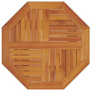vidaXL Τραπέζι Κήπου Πτυσσόμενο 60x75cm Μασίφ Ξύλο Ακακίας 1 τεμ.