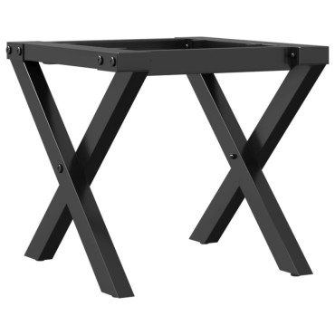 vidaXL Πόδια Τραπεζιού Σαλονιού σε Σχήμα «X» 30x30x33cm Ατσάλι 1 τεμ.