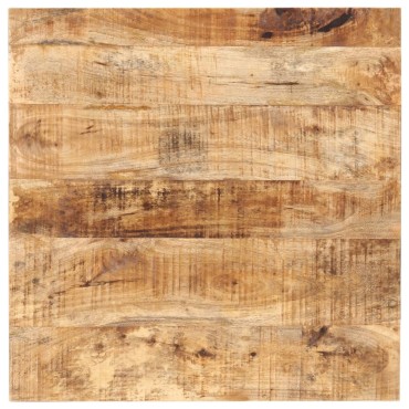 vidaXL Τραπέζι Bistro Τετράγωνο 60x60x75cm Ακατέργαστο Ξύλο Μάνγκο 1 τεμ.