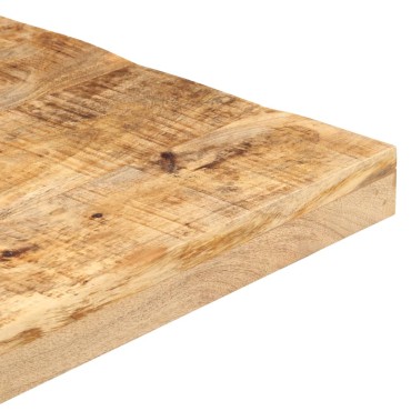 vidaXL Τραπέζι Bistro Τετράγωνο 60x60x75cm Ακατέργαστο Ξύλο Μάνγκο 1 τεμ.