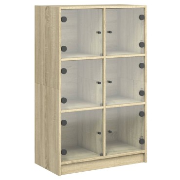 vidaXL Ντουλάπι με Πόρτες 68x37x109cm από Επεξεργασμένο Ξύλο 1 τεμ.
