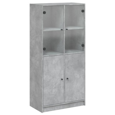 vidaXL Ντουλάπα με Πόρτες 68x37x142cm Επεξεργασμένο Ξύλο 1 τεμ.