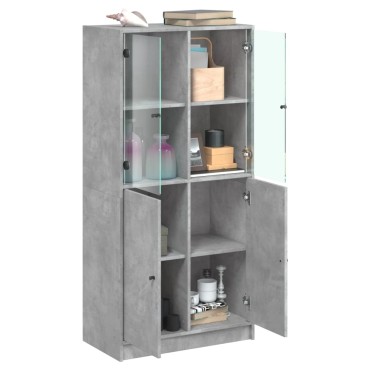 vidaXL Ντουλάπα με Πόρτες 68x37x142cm Επεξεργασμένο Ξύλο 1 τεμ.