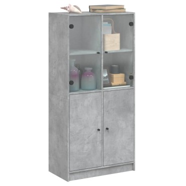 vidaXL Ντουλάπα με Πόρτες 68x37x142cm Επεξεργασμένο Ξύλο 1 τεμ.