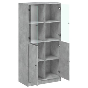 vidaXL Ντουλάπα με Πόρτες 68x37x142cm Επεξεργασμένο Ξύλο 1 τεμ.