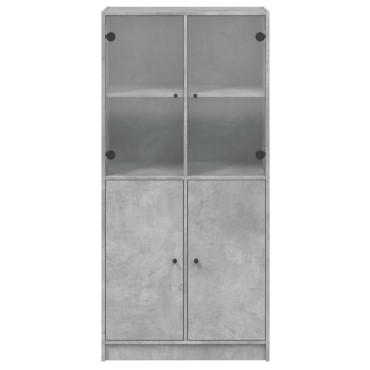 vidaXL Ντουλάπα με Πόρτες 68x37x142cm Επεξεργασμένο Ξύλο 1 τεμ.