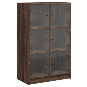 vidaXL Ντουλάπι με Πόρτες 68x37x109cm από Επεξεργασμένο Ξύλο 1 τεμ.