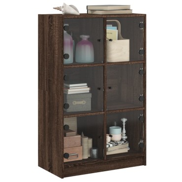 vidaXL Ντουλάπι με Πόρτες 68x37x109cm από Επεξεργασμένο Ξύλο 1 τεμ.