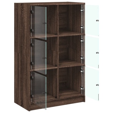 vidaXL Ντουλάπι με Πόρτες 68x37x109cm από Επεξεργασμένο Ξύλο 1 τεμ.
