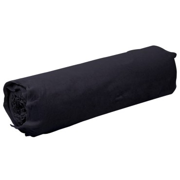 vidaXL Μεμβράνη με Γεωύφασμα Μαύρη 1 x 150 μ. Πολυεστερικές Ίνες