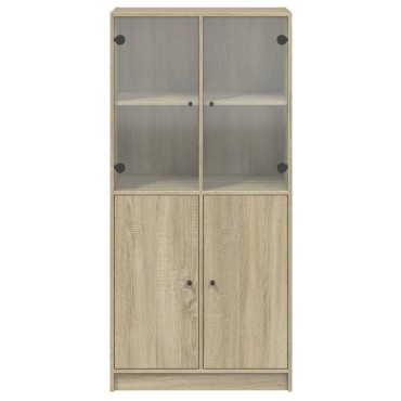 vidaXL Ντουλάπα με Πόρτες 68x37x142cm Επεξεργασμένο Ξύλο 1 τεμ.