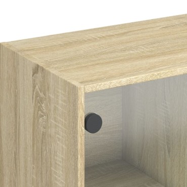 vidaXL Ντουλάπα με Πόρτες 68x37x142cm Επεξεργασμένο Ξύλο 1 τεμ.