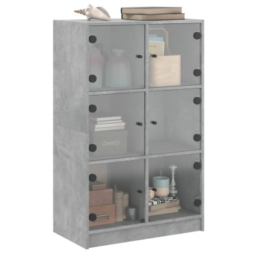 vidaXL Ντουλάπι με Πόρτες 68x37x109cm από Επεξεργασμένο Ξύλο 1 τεμ.