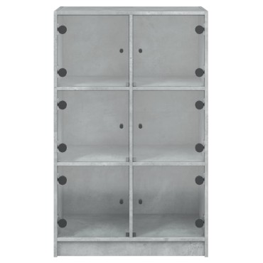 vidaXL Ντουλάπι με Πόρτες 68x37x109cm από Επεξεργασμένο Ξύλο 1 τεμ.