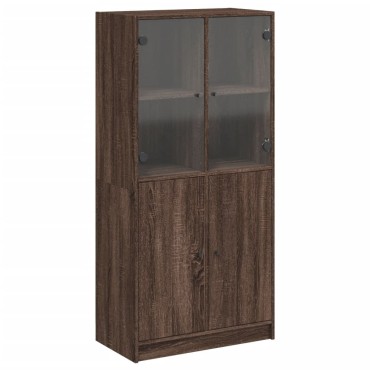 vidaXL Ντουλάπα με Πόρτες 68x37x142cm Επεξεργασμένο Ξύλο 1 τεμ.