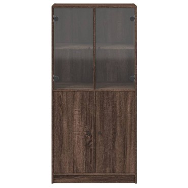 vidaXL Ντουλάπα με Πόρτες 68x37x142cm Επεξεργασμένο Ξύλο 1 τεμ.