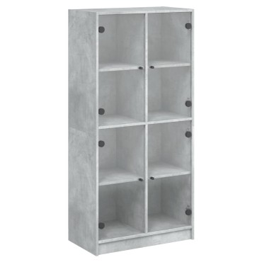 vidaXL Ντουλάπα με Πόρτες 68x37x142cm Επεξεργασμένο Ξύλο 1 τεμ.