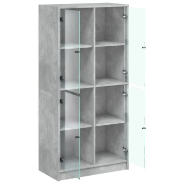 vidaXL Ντουλάπα με Πόρτες 68x37x142cm Επεξεργασμένο Ξύλο 1 τεμ.