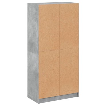 vidaXL Ντουλάπα με Πόρτες 68x37x142cm Επεξεργασμένο Ξύλο 1 τεμ.