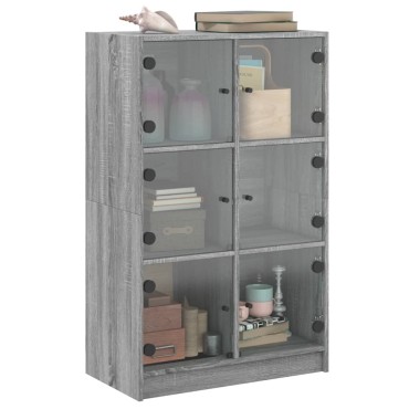 vidaXL Ντουλάπι με Πόρτες 68x37x109cm από Επεξεργασμένο Ξύλο 1 τεμ.