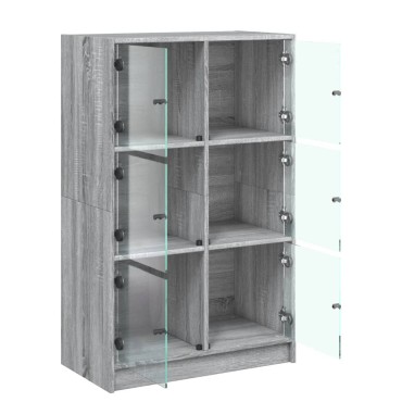 vidaXL Ντουλάπι με Πόρτες 68x37x109cm από Επεξεργασμένο Ξύλο 1 τεμ.