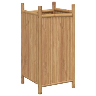 vidaXL Ζαρντινιέρα 40x40x80 εκ. από Μπαμπού