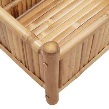 vidaXL Ζαρντινιέρα 100x30x25 εκ. από Μπαμπού