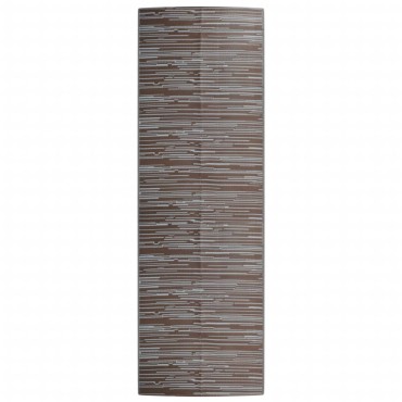 vidaXL Χαλί εξωτερικού χώρου ARAKIL Καφέ 80x250 cm PP