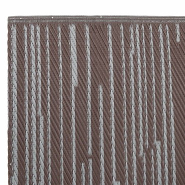 vidaXL Χαλί εξωτερικού χώρου ARAKIL Καφέ 80x250 cm PP