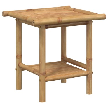 vidaXL Τραπεζάκι Σαλονιού 45x45x45cm από Μπαμπού 1 τεμ.