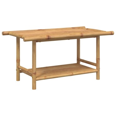 vidaXL Τραπεζάκι Σαλονιού 90x50x45cm από Μπαμπού 1 τεμ.
