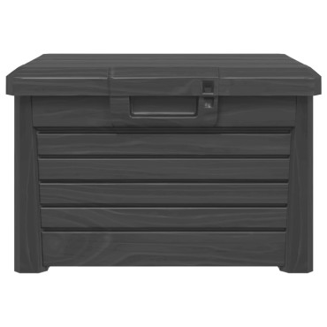 vidaXL Κουτί Μαξιλαριών Εξ Χώρου Ανθρακί 73x50,5x46,5cm Πολυπροπυλένιο