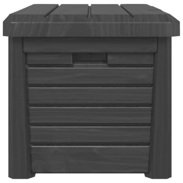 vidaXL Κουτί Μαξιλαριών Εξ Χώρου Ανθρακί 73x50,5x46,5cm Πολυπροπυλένιο