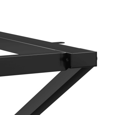 vidaXL Πόδια Τραπεζαρίας σε Σχήμα «X» 60x50x73cm Ατσάλι 1 τεμ.