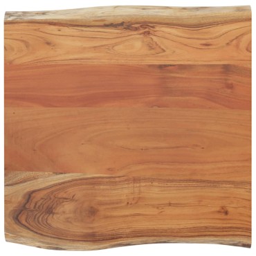 vidaXL Επιφάνεια Τραπεζιού Τετράγωνη 60x60x2,5cm Μασίφ Ξύλο Ακακίας 1 τεμ.